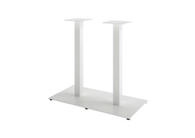 Опора Quadro Double h-725 450х900 / 8 мм біла
