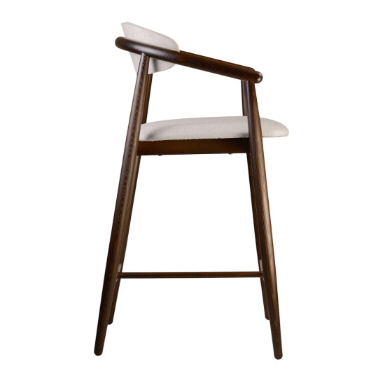 Стул полубарный Mamont Soft темный орех / Superior 02 3