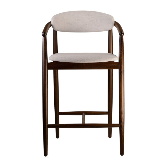 Стул полубарный Mamont Soft темный орех / Superior 02 2