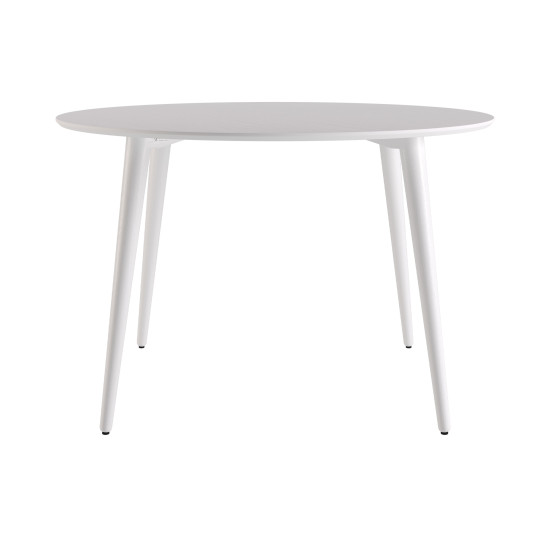 Стол Dan d-120 белый 2