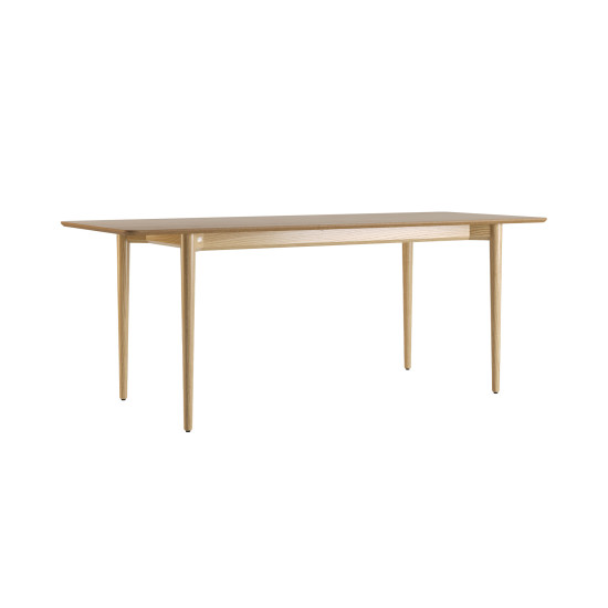 Стіл розкладний Silva 160+40 x 80 натуральний ясен 3