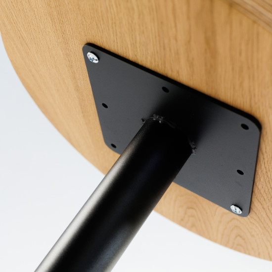 Стол Soul d-60 чёрный 13