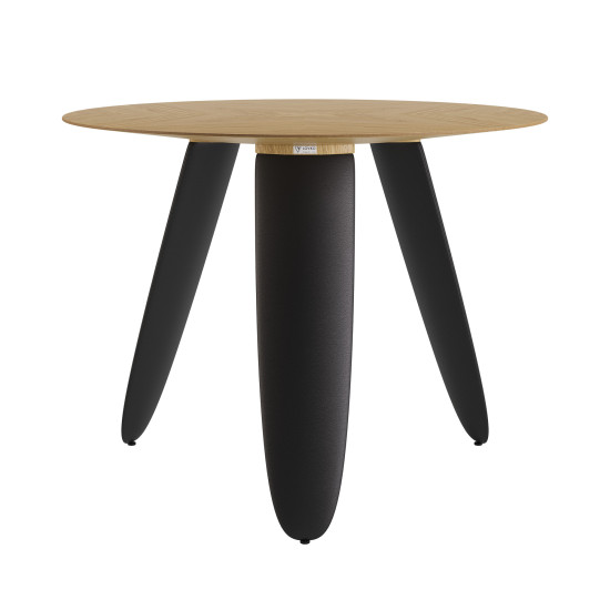 Стол Rino d-100 дуб маркетри / Integra 20 Raven 1