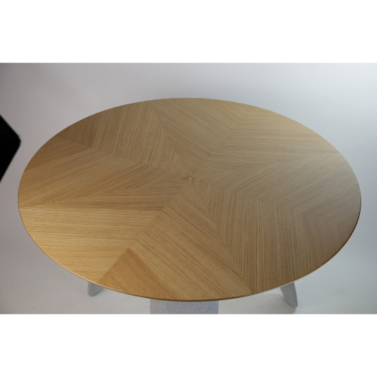 Стол Rino d-100 дуб маркетри / Integra 20 Raven 11