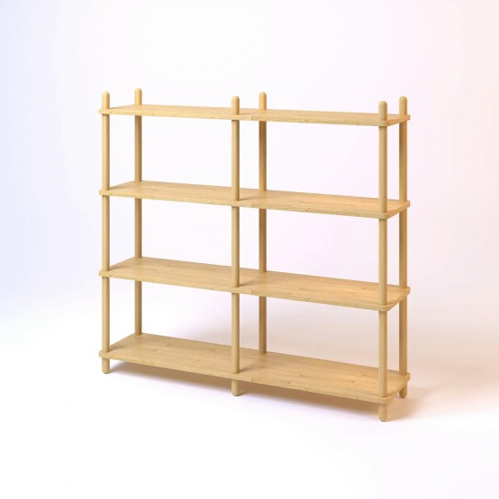 Полиця Dao #2-4 натуральний дуб 4