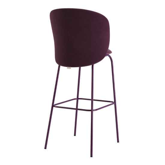 Стілець барний Lilo Exclusive Deep Plum 4