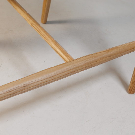 Стул полубарный Mamont Soft натуральный ясень / Magenta 13 7