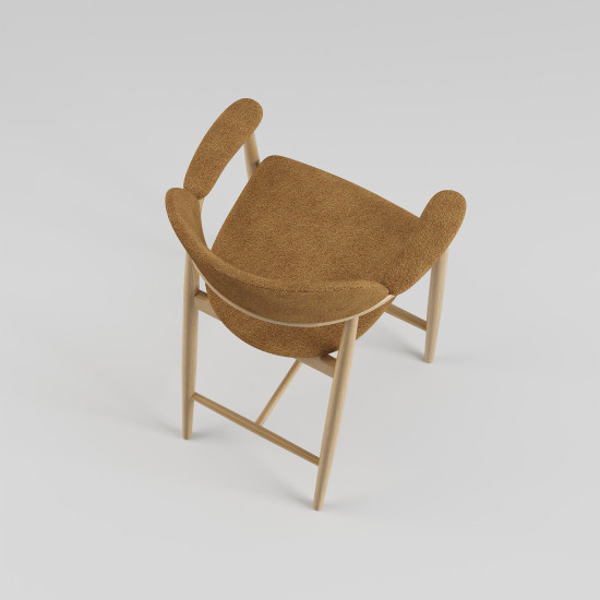 Стул полубарный Terra натуральный ясень / Node 11 6