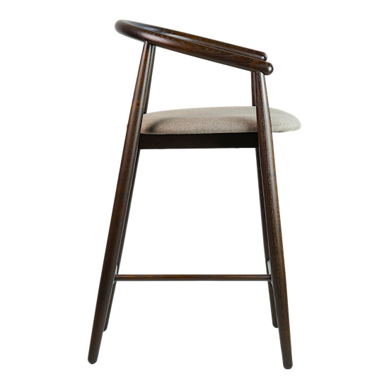 Стул полубарный Mamont темный орех / Austin 03 4