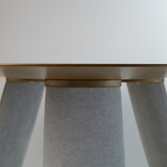 Стол Rino d-100 дуб маркетри / Integra 20 Raven 14