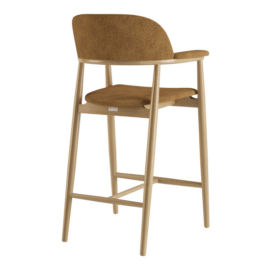 Стул полубарный Terra натуральный ясень / Node 11 4