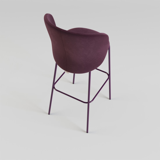 Стілець барний Lilo Exclusive Deep Plum 5