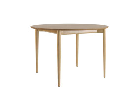 Стол раскладной Silva d-120+40 натуральный ясень