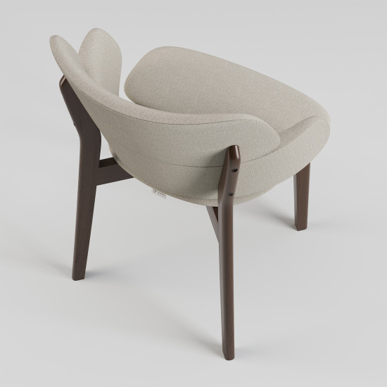 Стілець Swan темний горіх / Martin 02 6