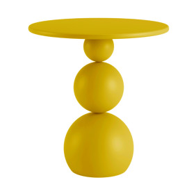 Столик кавовий Bolla 2 жовтий RAL 1004 МДФ
