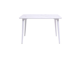 Стіл Dan 120 х 80 HPL Arpa 3346 Ker / білий