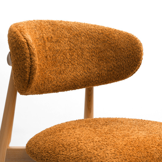 Стілець Panda New натуральний ясен / Anthology 11 Amber 7