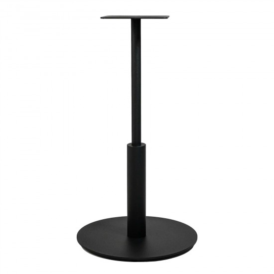 Стол Ibiza R light d-60 черный металл / кашемир ДСП 4