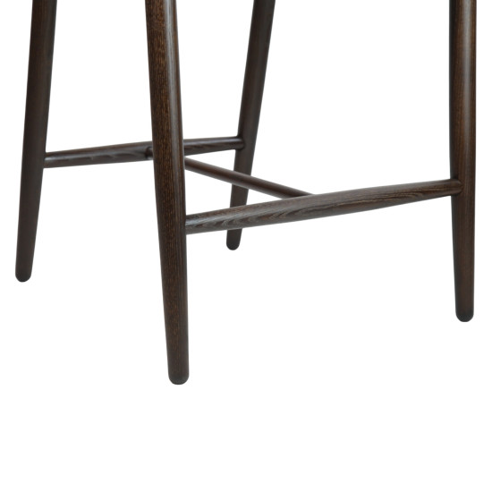 Стул полубарный Mamont Soft темный орех / Austin 03 6