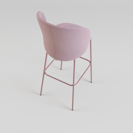 Стілець барний Lilo Exclusive Dusty Rose 5