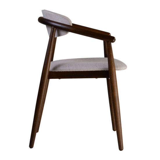 Стілець Mamont soft темний горіх / Austin 3 3