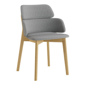 Стілець Swan натуральний дуб / Martin 15