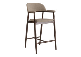 Стул полубарный Terra темный орех / Node 08