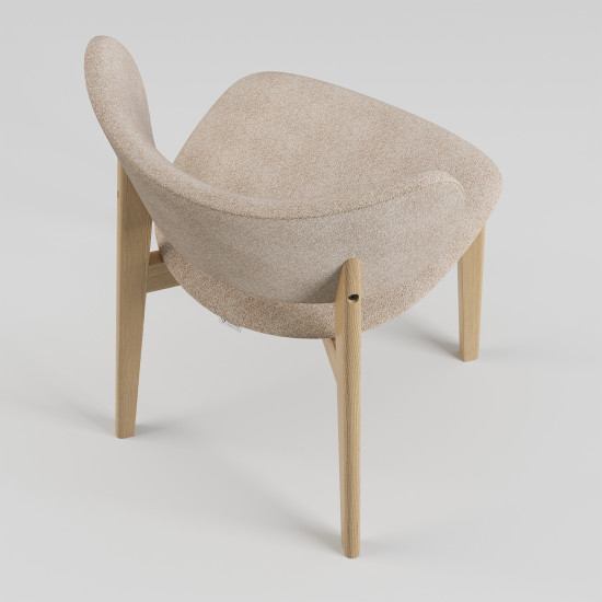 Стілець Hawk натуральний ясен / Simon 02 14