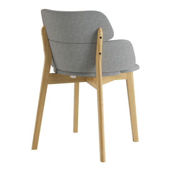 Стул Swan натуральный дуб / Martin 15 4