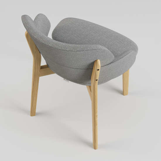 Стул Swan натуральный дуб / Martin 15 6