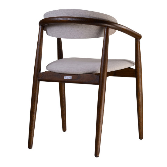 Стілець Mamont soft темний горіх / Austin 3 4