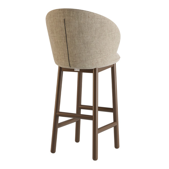 Стул барный Stitch темный орех / Vouge 02 4