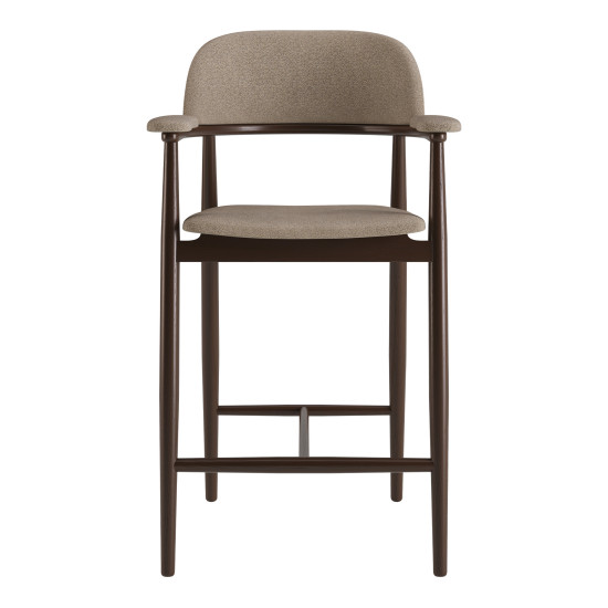 Стул полубарный Terra темный орех / Node 08 2