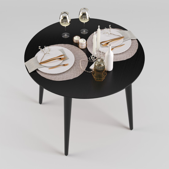 Стіл Dan d-100 чорний 8