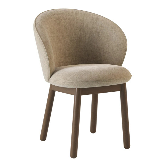 Стілець Stitch темний горіх / Vouge 02 1