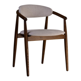 Стілець Mamont soft темний горіх / Austin 3