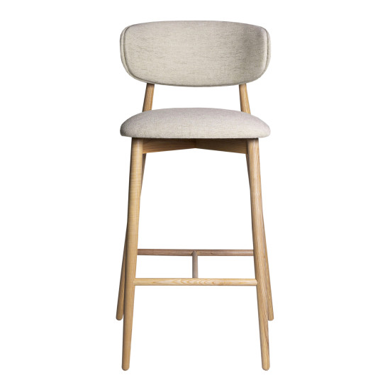 Стілець барний Panda New натуральний ясен / Superior 02 6