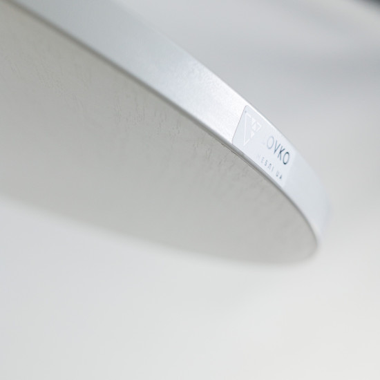 Стол Soul light d-60 белый металл / белый ДСП (текстура) 6