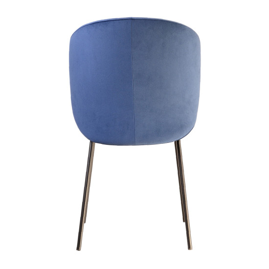Стілець Lilo синій вельвет 5