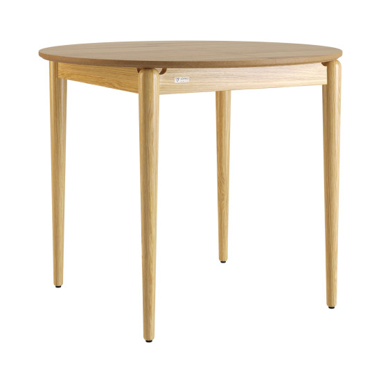 Стол раскладной Eclipse d-100+40 натуральный дуб 5