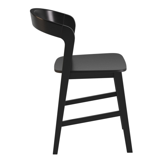 Стул Floki New черный жесткий 2