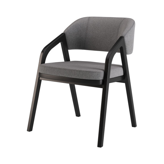 Кресло Otis Big черный дуб / Beretta 19 5