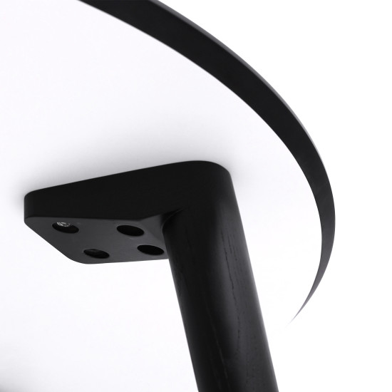 Стол Dan d-100 HPL Arpa 3408 Losa / черный 4