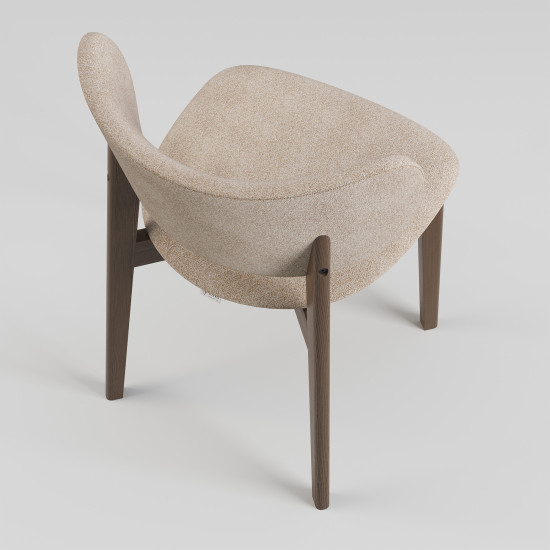 Стілець Hawk темний горіх / Simon 02 16