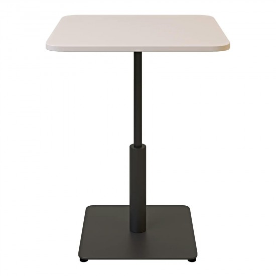 Стол Ibiza Soft light 60x60 черный металл / кашемир ДСП 2