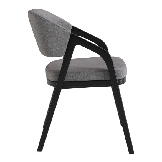 Кресло Otis Big черный дуб / Beretta 19 3