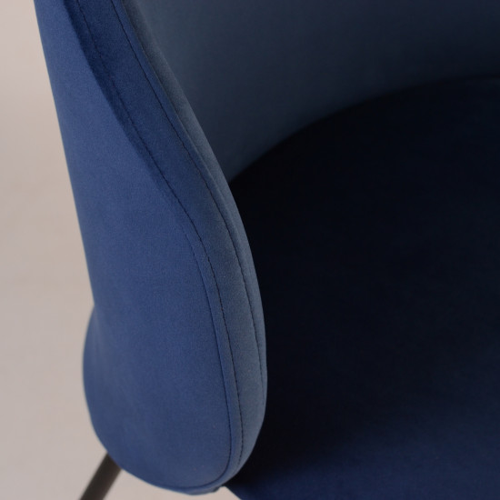 Стілець Lilo синій вельвет 9