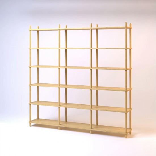 Полка Dao #3-6 натуральный дуб 4