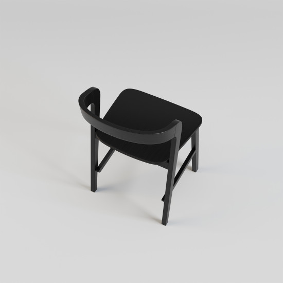 Стул Floki New черный жесткий 4