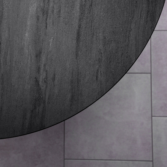 Стол Dan d-100 HPL Arpa 3408 Losa / черный 6